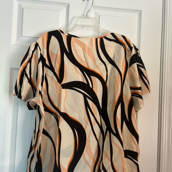 Women's Plus Size Striped Fashion Trendy Summer Casual Vacation Top 16W -22W - Picture 5 of 7